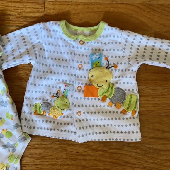 3 Piece Taggies Outfit Gender Neutral 3 month - Picture 5 of 9